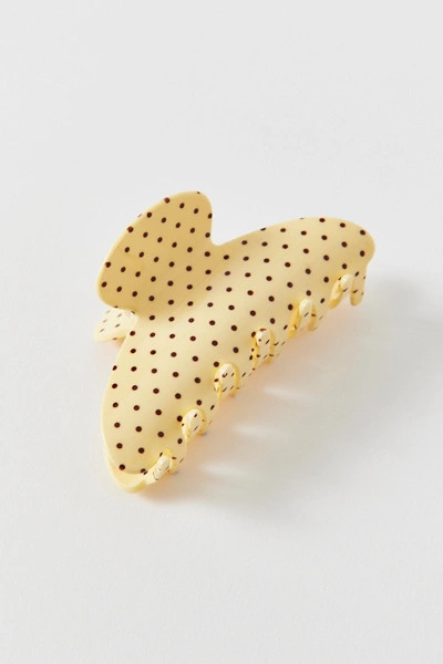Printed Polka Dot Claw Clip | Urban Outfitters (US and RoW)