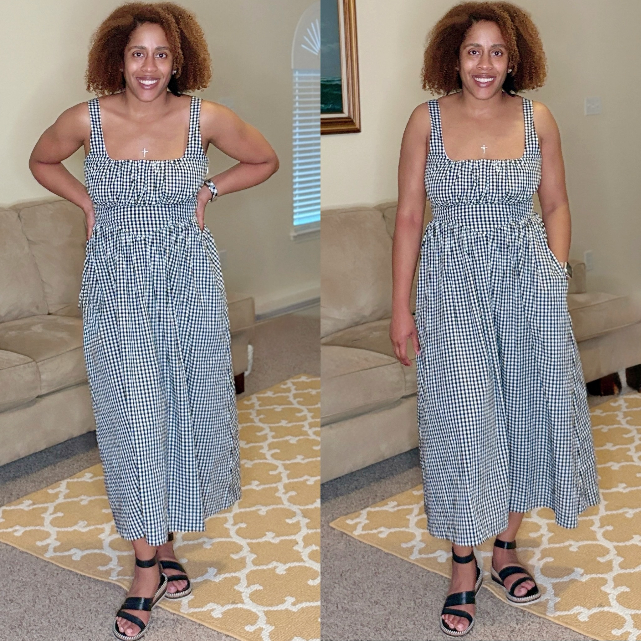 I absolutely love this fit!!! And it was on sale! 🖤🤍 I enjoyed for a spring outing and added a layer to make it Church and work appropriate

#LTKootd #LTKdayinmylife #LTKSaleAlert