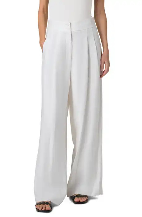 The Zoe Relaxed Wide Pant Linen Pants | Nordstrom
