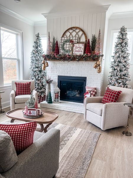 Christmas in the hearth room! All the cozy vibes! 

#LTKSeasonal #LTKhome #LTKHoliday