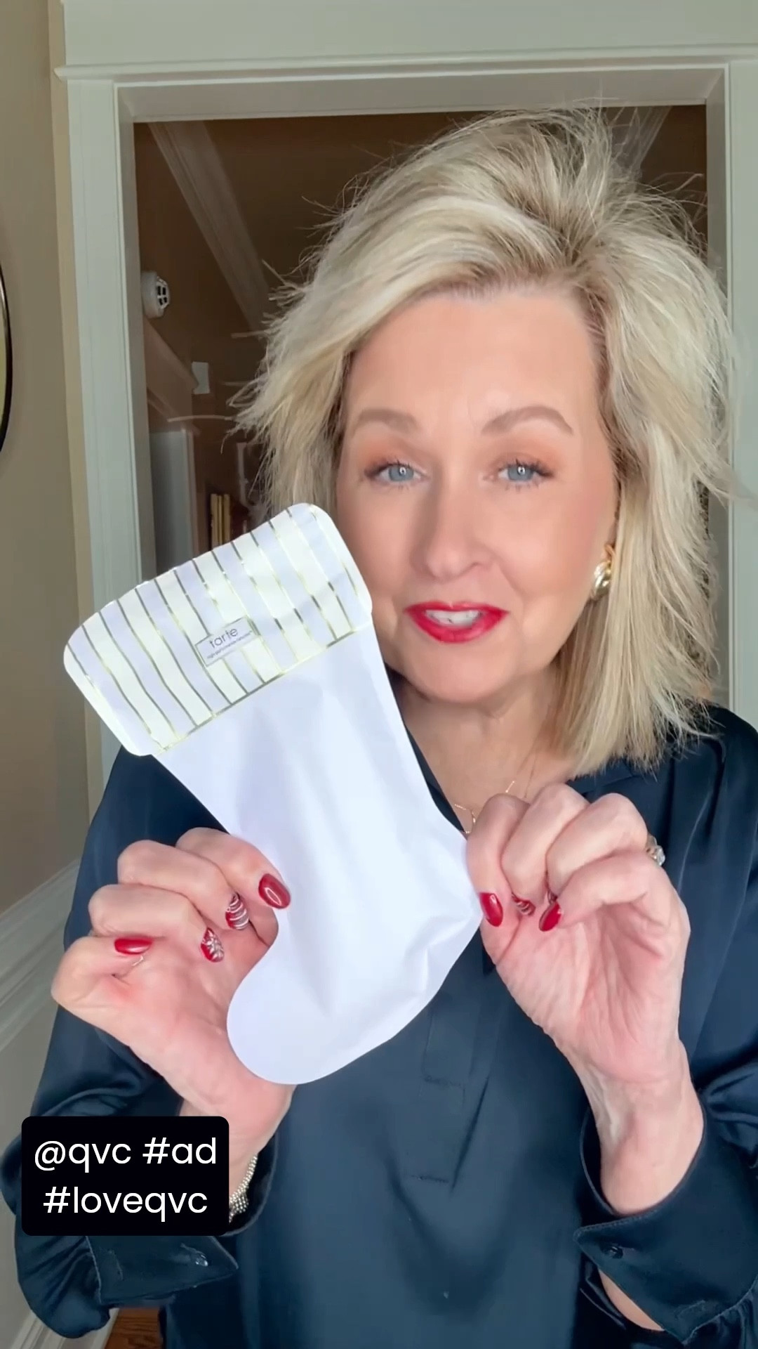 Today I’m partnering with QVC to bring you the cutest little holiday stocking from tarte. Inside are three maracuja juicy melt masks, and I can’t wait to try them out. They’re soft, buttery, and hydrating, which is exactly what my winter lips need. The set is $37.98, and it would be $81 if purchased separately. It’s cruelty-free and ready for gifting.
@qvc #ad #loveqvc 

#LTKBeauty