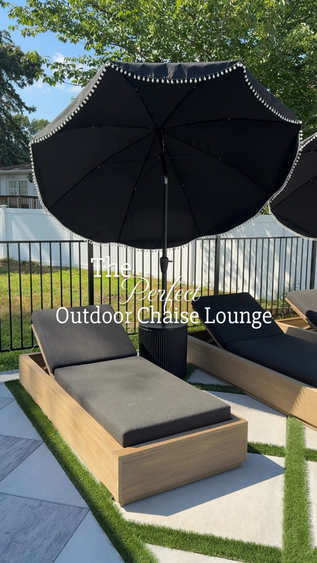 Loving this outdoor space 🖤🤍

#LTKHome #LTKSwim #LTKTravel