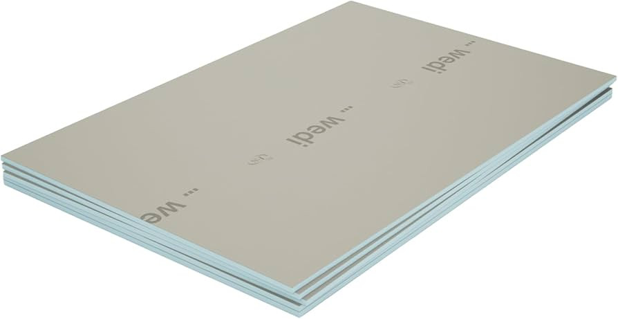 Wedi Board 48"" x 32"" x \u00bd"" Packs of Panels (5), Gray | Amazon (US)