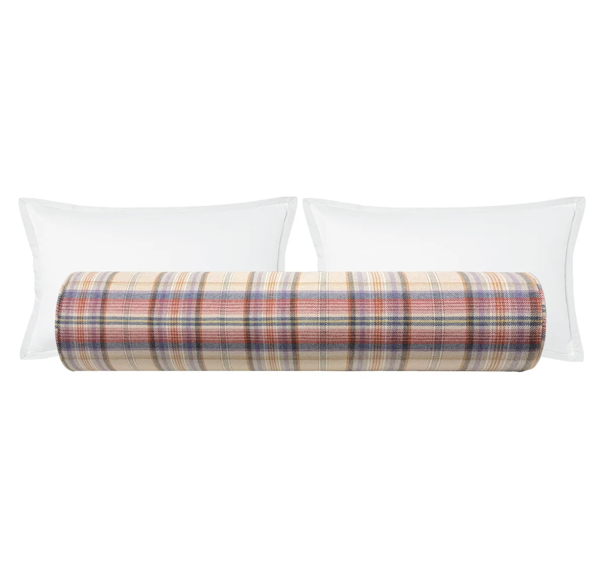 THE BOLSTER :: DALBEATTIE PLAID // HEATHER | KATHRYN M IRELAND | LITTLE DESIGN LLC
