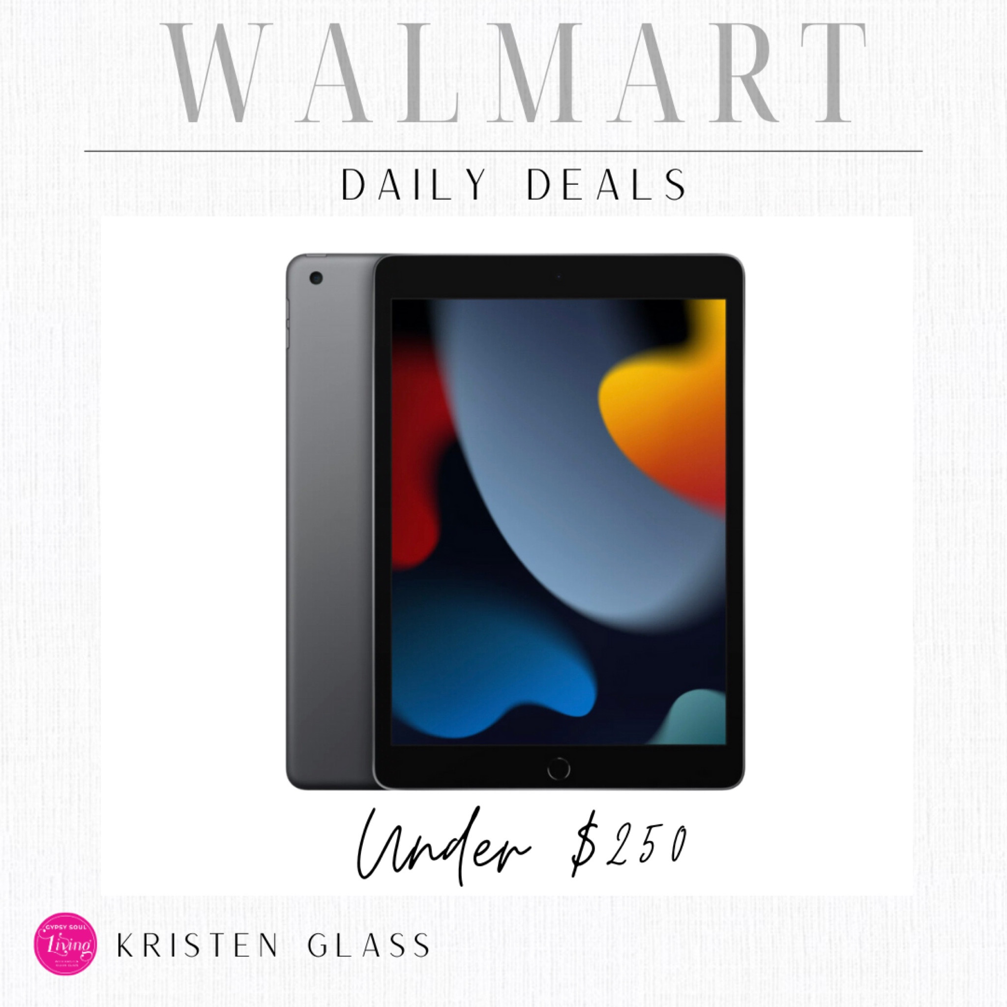Walmart daily deals | iPad | apple | gift ideas | gift ideas for teens 

#LTKGiftGuide #LTKkids #LTKsalealert