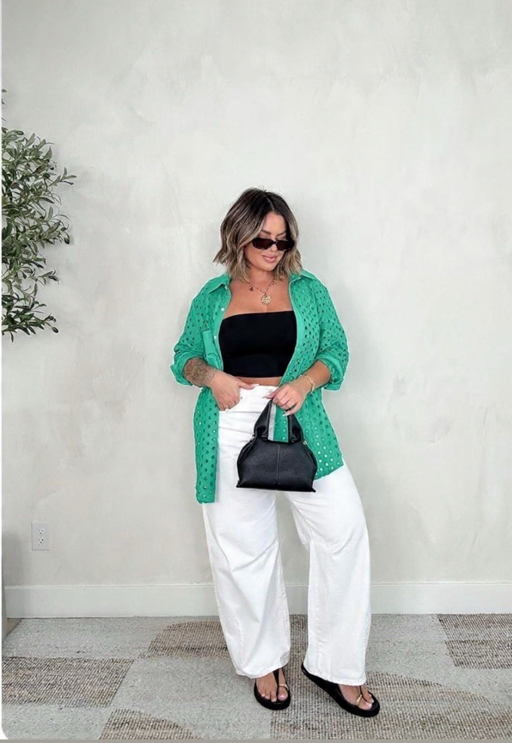 Green top sized up to xxl for oversized fit, linked similar bandeau top. Sandals tts jeans are old no link






#MidsizeFashion #OutfitInspo #CasualChic #EffortlessStyle #ColorPop #NeutralOutfits #WideLegPants #EverydayOutfits #StyleInspo #FlatteringFits #LayeringStyle #SimpleOutfits #ModernStyle #ChicOutfits #OOTDInspo #FashionOver40 #CurvyStyle #AmazonFashion #EasyStyle #WardrobeInspo

Follow my LTK @shaynaslife on the @shop.LTK app to view this post and get my exclusive app-only content!

#liketkit 
@shop.ltk
https://liketk.it/5VPl6
