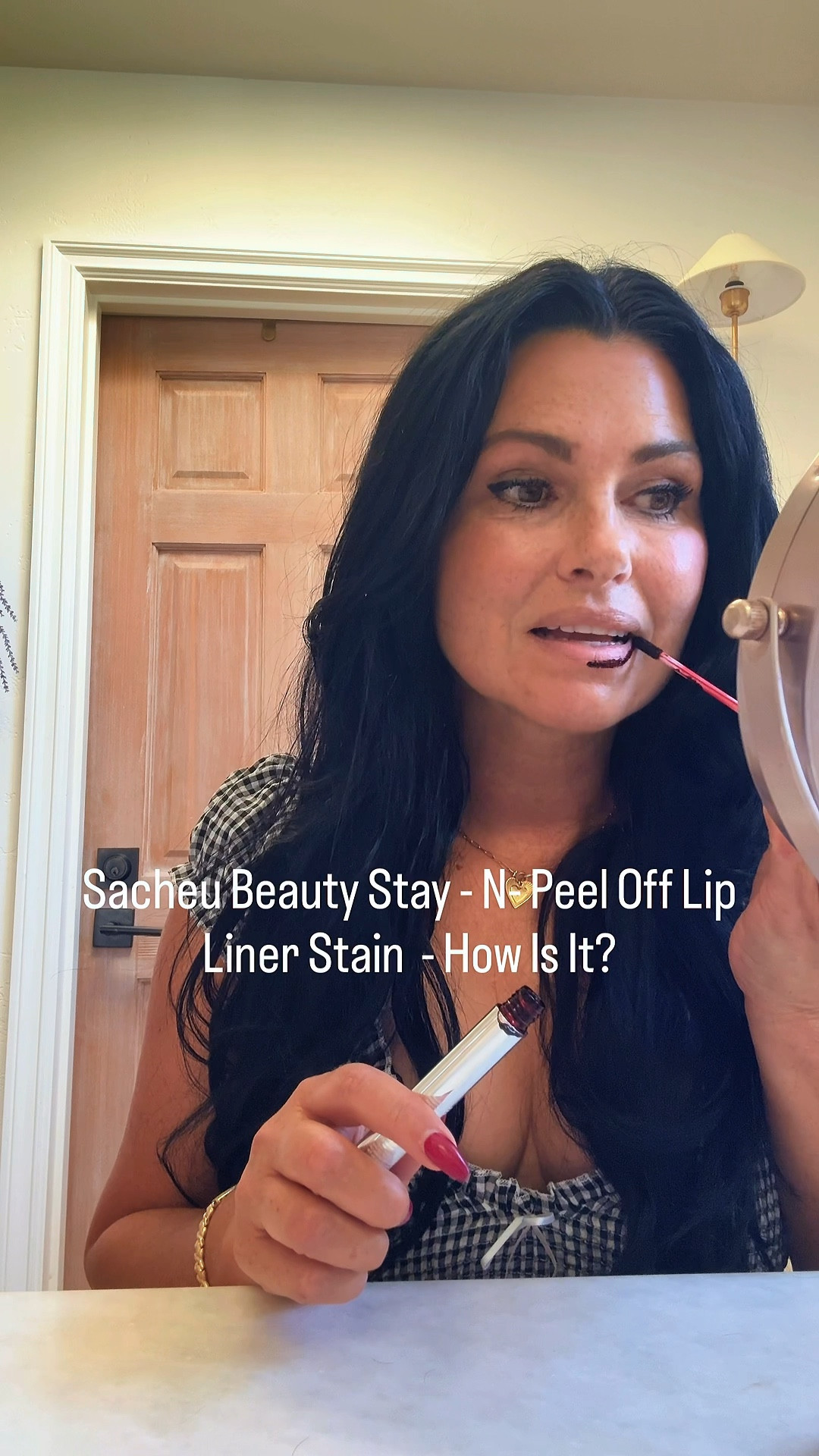 I'm Loving This Sacheu Lip Liner STAY-N Peel Off Lip Stain! ♥️
It's A Long Lasting Waterproof Lip Tint
With Hyaluronic Acid & Vitamin E. It's Transfer Proof, Matte, Vegan & Cruelty-Free. I'm wearing the color p-INKED.
@SACHEU Beauty  

NYX Lip I.V. Hydrating Gloss Serum Gives You Hydration And The High Shine Of A Lip Gloss With A Long-Lasting Lip Stain. 

#lipstain #lipliner #peelofflipliner #lipgloss #marneystidbits 

#LTKBeauty #LTKmorningroutine #LTKgrwm