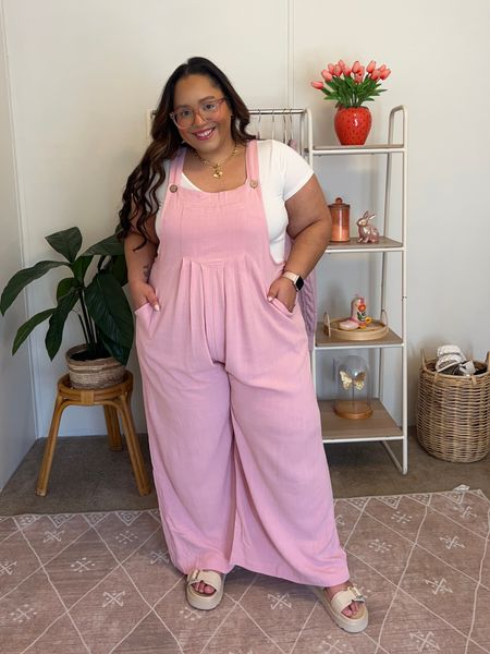 Plus size spring outfit inspo — wearing the XXL
Casual, Plus size, comfortable, pink 


#LTKmidsize #LTKstyletip #LTKplussize