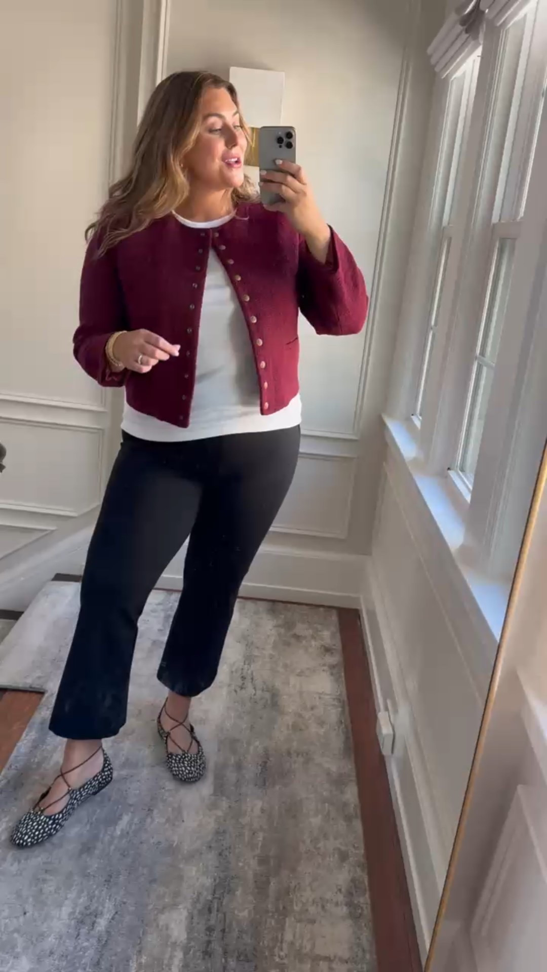 J.Crew new arrivals! Wearing size 18 in jacket, XXL tall in shirt, 1X in pants. Sharing similar styles too! Use CARALYN15 in your first order at Spanx. 

#LTKSeasonal #LTKWorkwear #LTKPlusSize