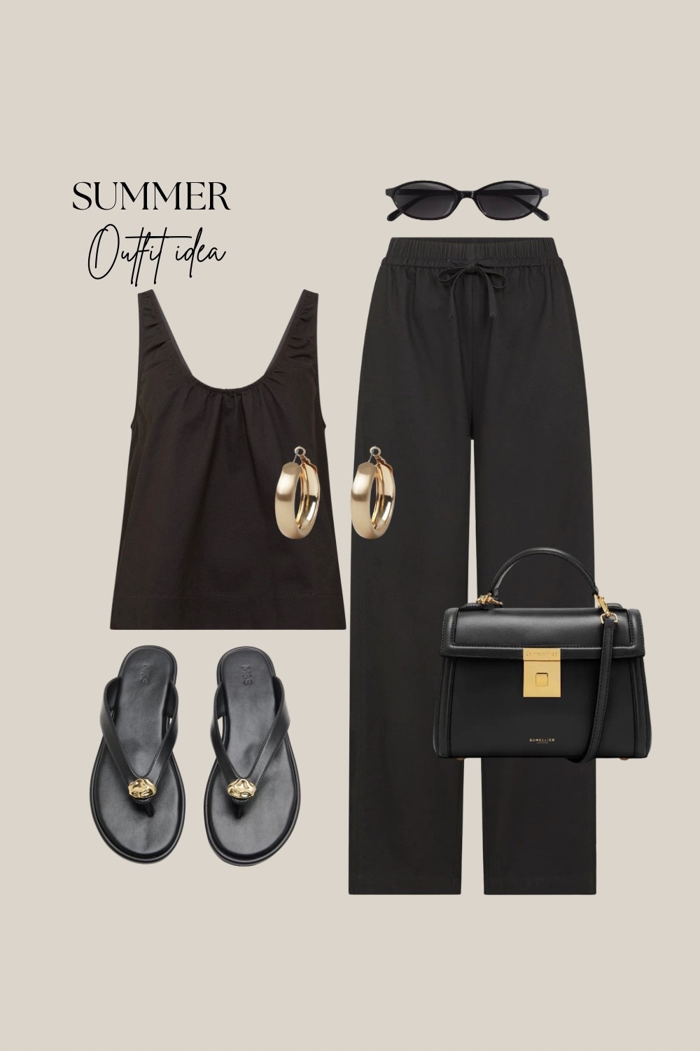 Classic all black outfit 

#LTKeurope #LTKuk #LTKsummer