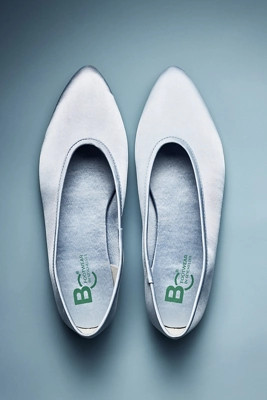 BC Footwear by Seychelles Georgette Satin Ballet Flats | Anthropologie (US)