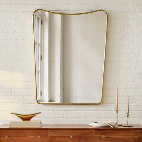Lance Metal Wall Mirror | West Elm (US)