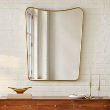 Lance Metal Wall Mirror