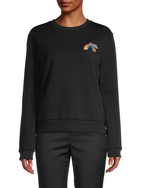 Roundneck Graphic Sweatshirt | Saks Fifth Avenue OFF 5TH