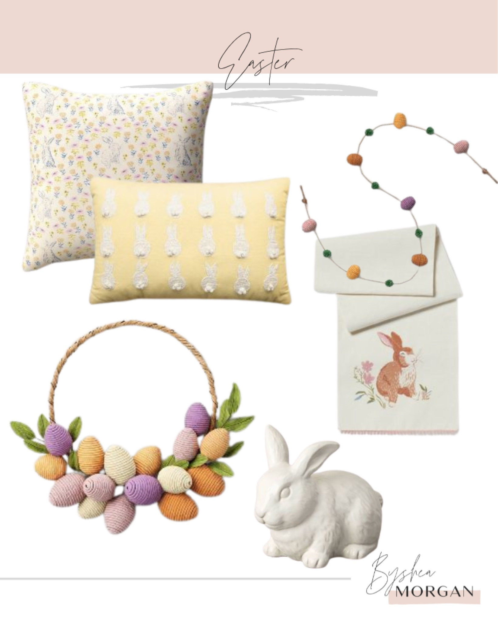 Easter decor, Easter wreath