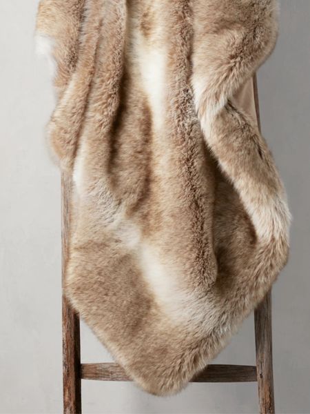 Faux fur, throw, blanket, home accessories, cold weather, sale, arhaus

#LTKfindsunder100 #LTKSeasonal