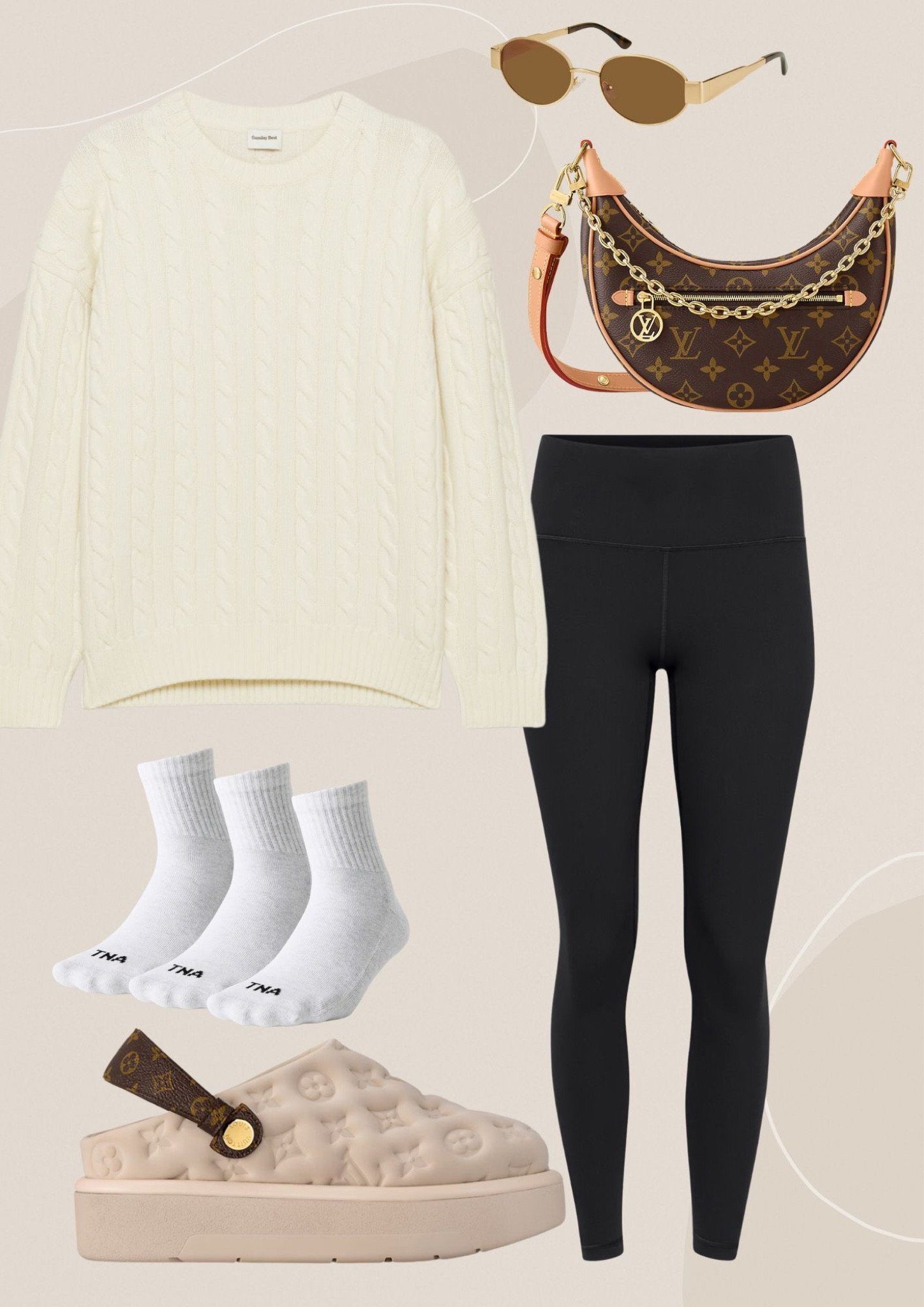 Aritzia fall outfit 

Yellow app alternatives tagged!

Aritzia golden, Peggy sweater, Louis Vuitton aspen clog, loop bag

#LTKShoeCrush #LTKItBag #LTKSeasonal