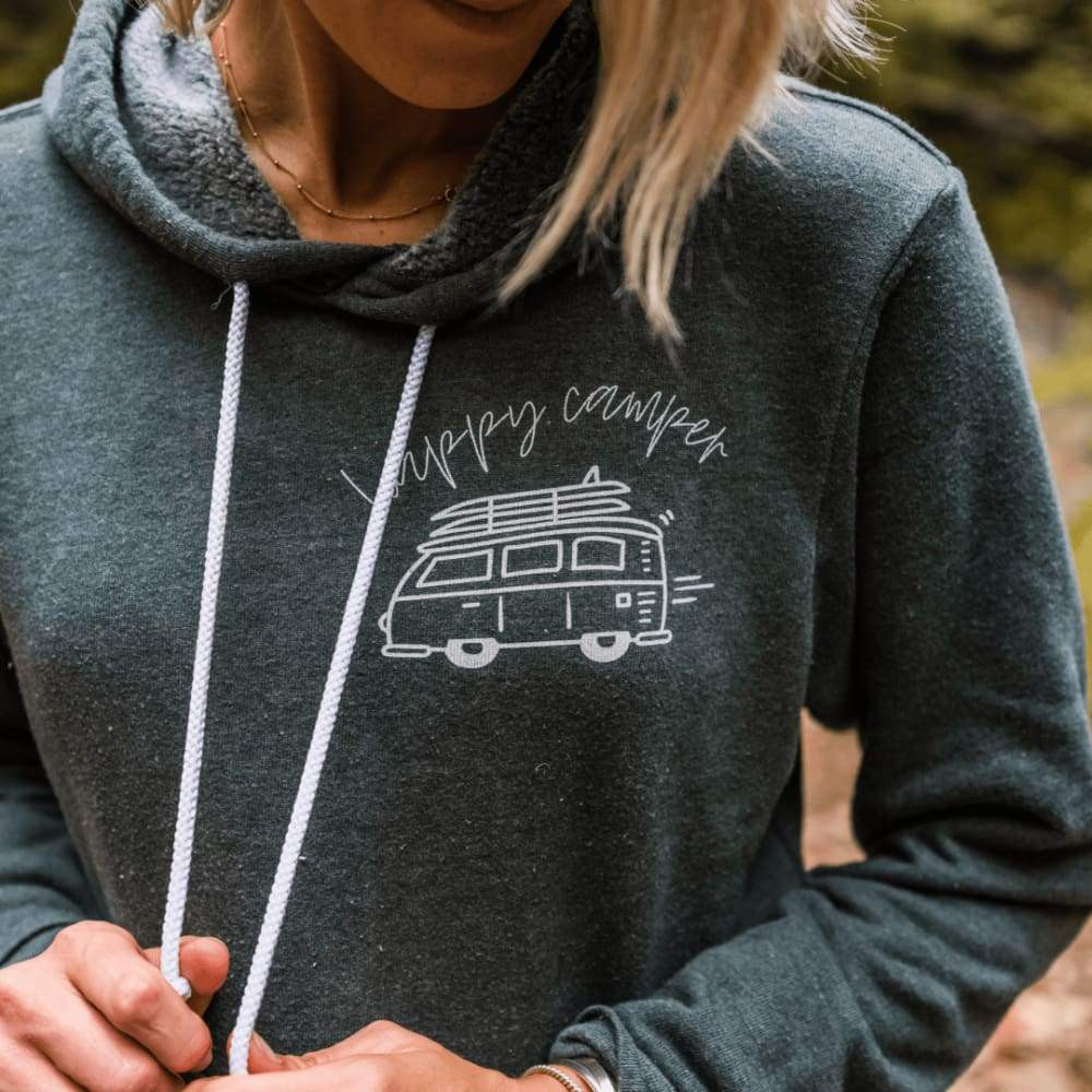 Happy Camper Hoodie | Mountain Moverz