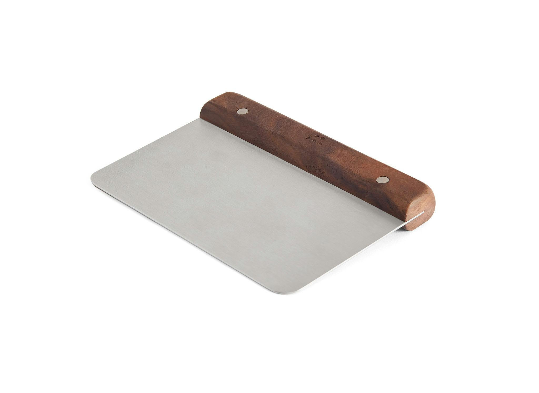 Misen Bench Scraper · 4.5 Inch · Walnut | Curated