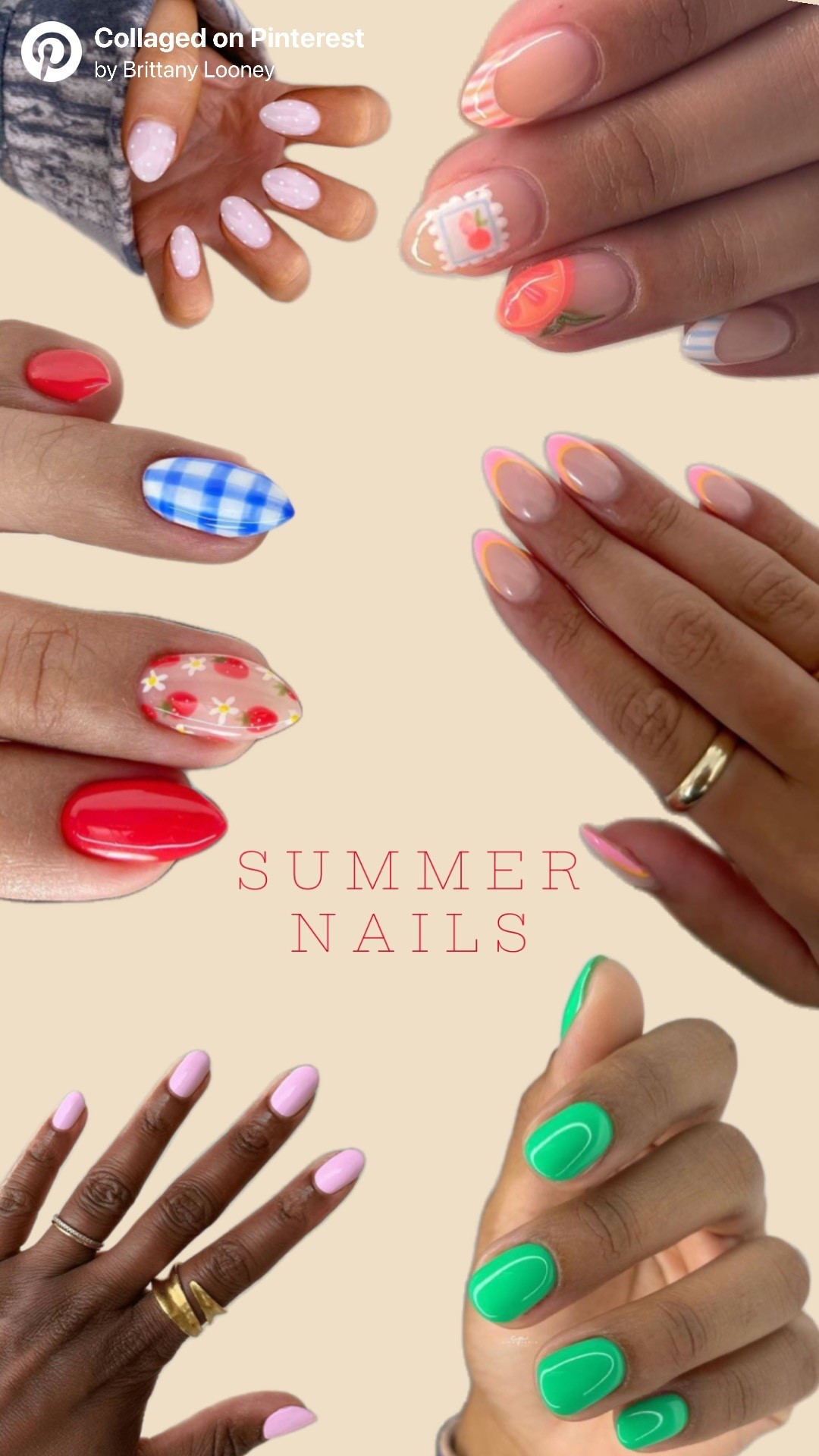Can’t get enough of this summers nail trends! The plaid and strawberries 🍓☺️ so cute! 
 Give me ALL the DND nail polish 💅🏼

#LTKStyleTip #LTKBeauty #LTKSeasonal
