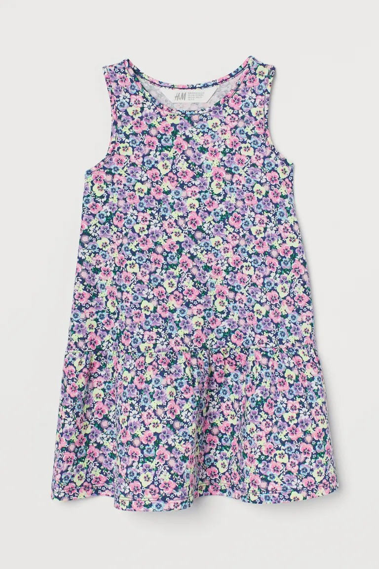 Patterned Jersey Dress | H&M (US + CA)