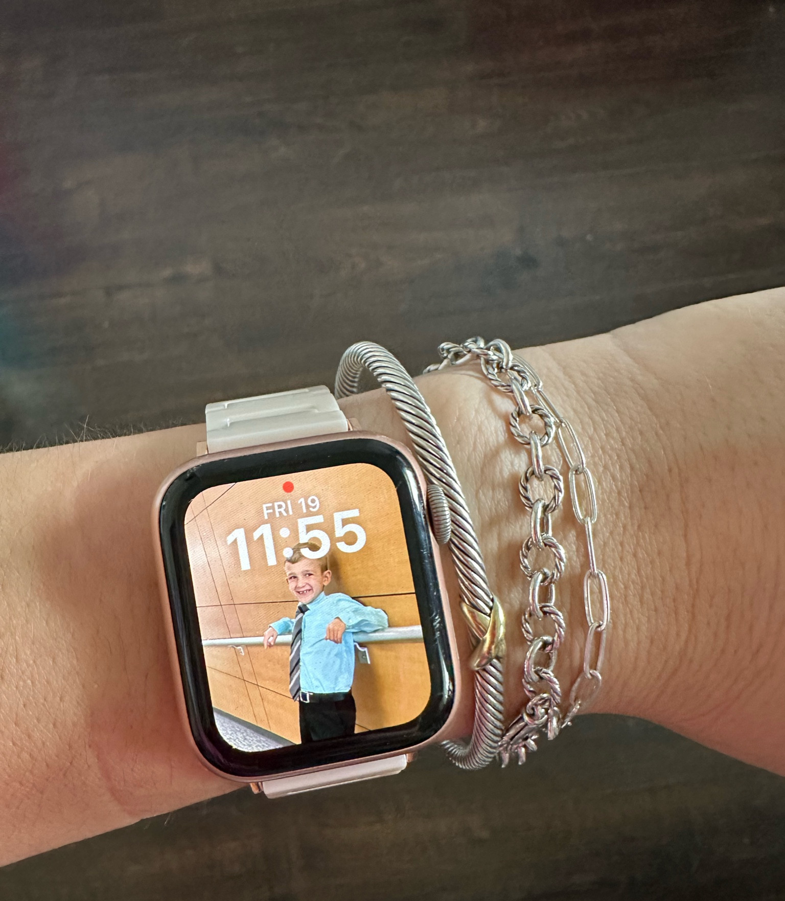 Arm party ! Loving this new Apple Watch band ! 

#LTKstyletip