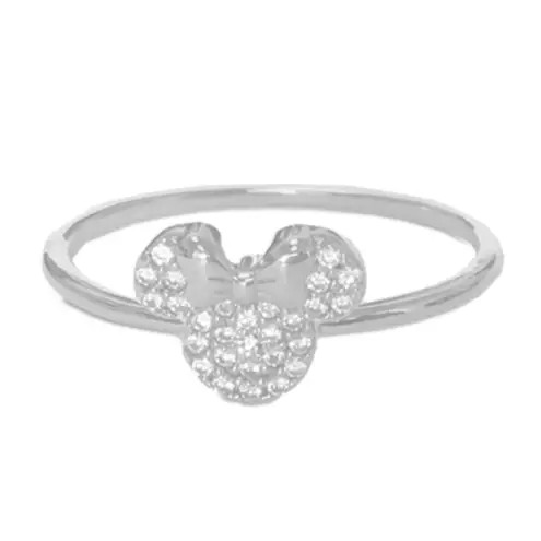 Mickey Mouse Icon Yellow Gold Ring by CRISLU | Disney Store