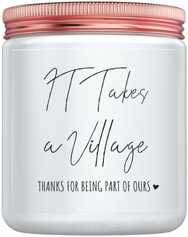Thank You Gifts for Women - Teacher Appreciation Gifts, Candle Gift for Nanny Babysitter Coach Da... | Amazon (US)