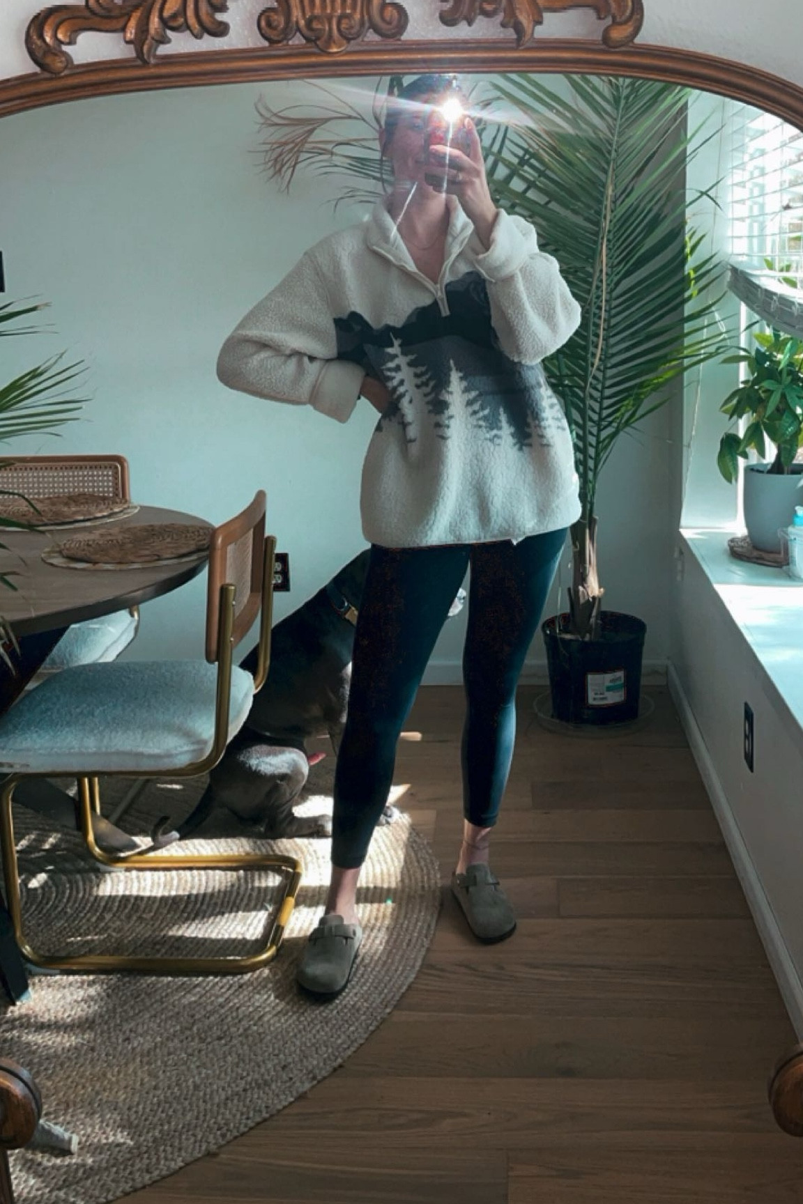 Old Navy 1/4 zip Sherpa Pullover
Lululemon Wunder Train leggings
Boston Birkenstock 

#LTKshoecrush #LTKfitness #LTKstyletip