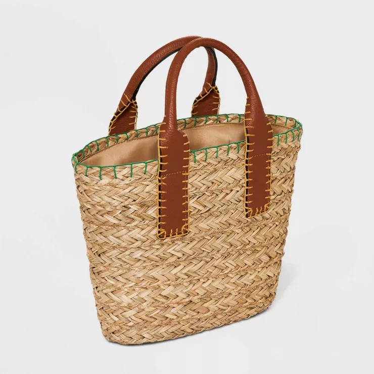 Straw Mini Tote Handbag - Universal Thread™ | Target