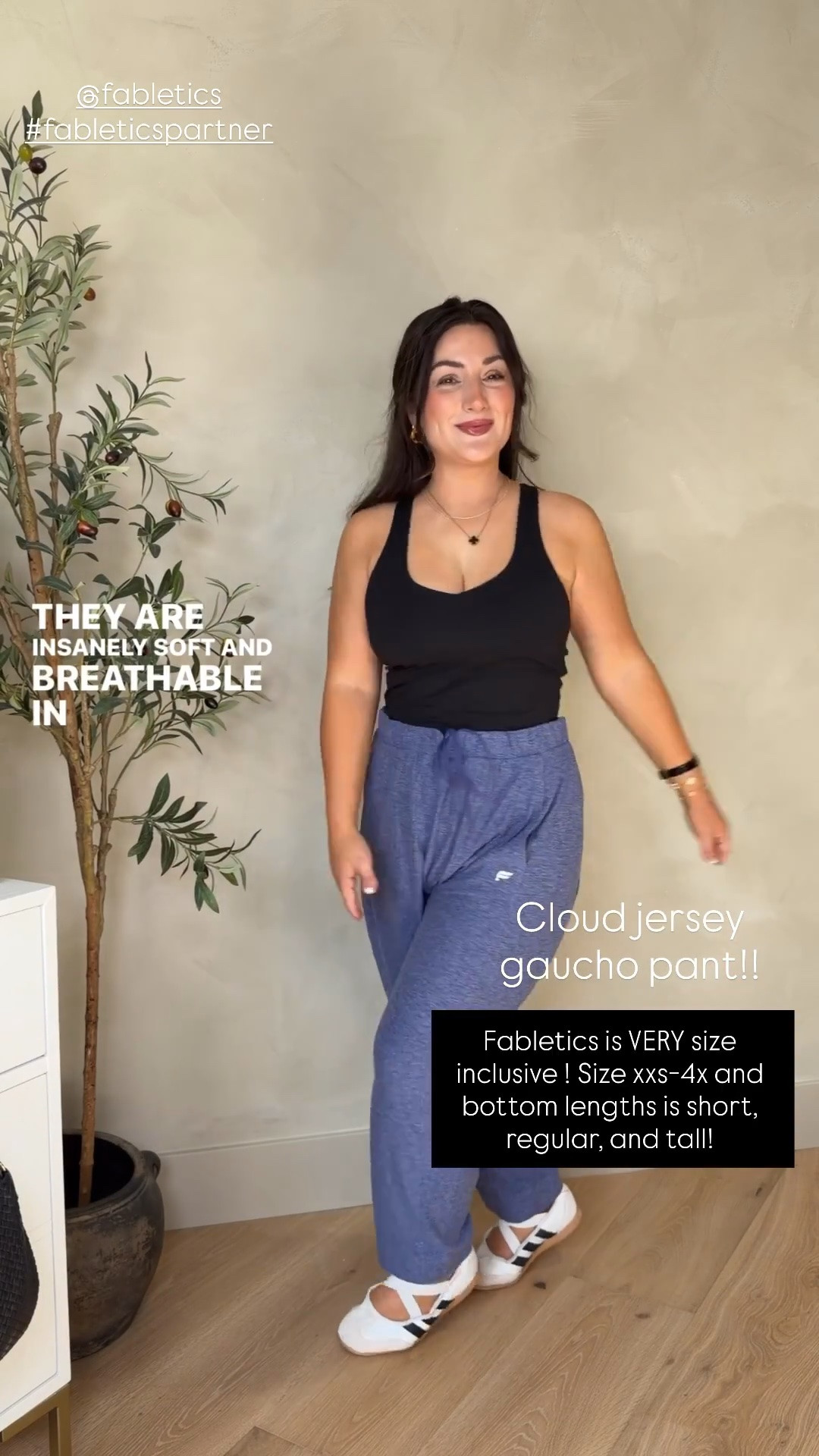 New arrivals from @Fabletics! 

Cloud jersey wide leg onesie
Size small short

Anywhere cropped bra tank 
Size small 

Cloud jersey gaucho pant 
Size medium

Cloud jersey full zip hoodie
Size small 

5’0” 140lbs

#LTKootd #LTKPetite #LTKActive