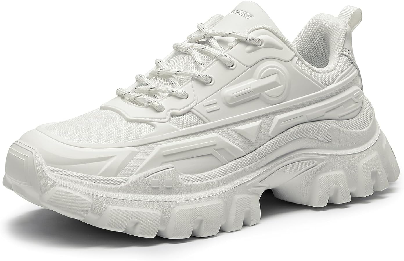 DREAM PAIRS Women's Platform Chunky Fashion Sneakers Y2K Maeve Lace-Up Comfortable Sneakers Casua... | Amazon (US)