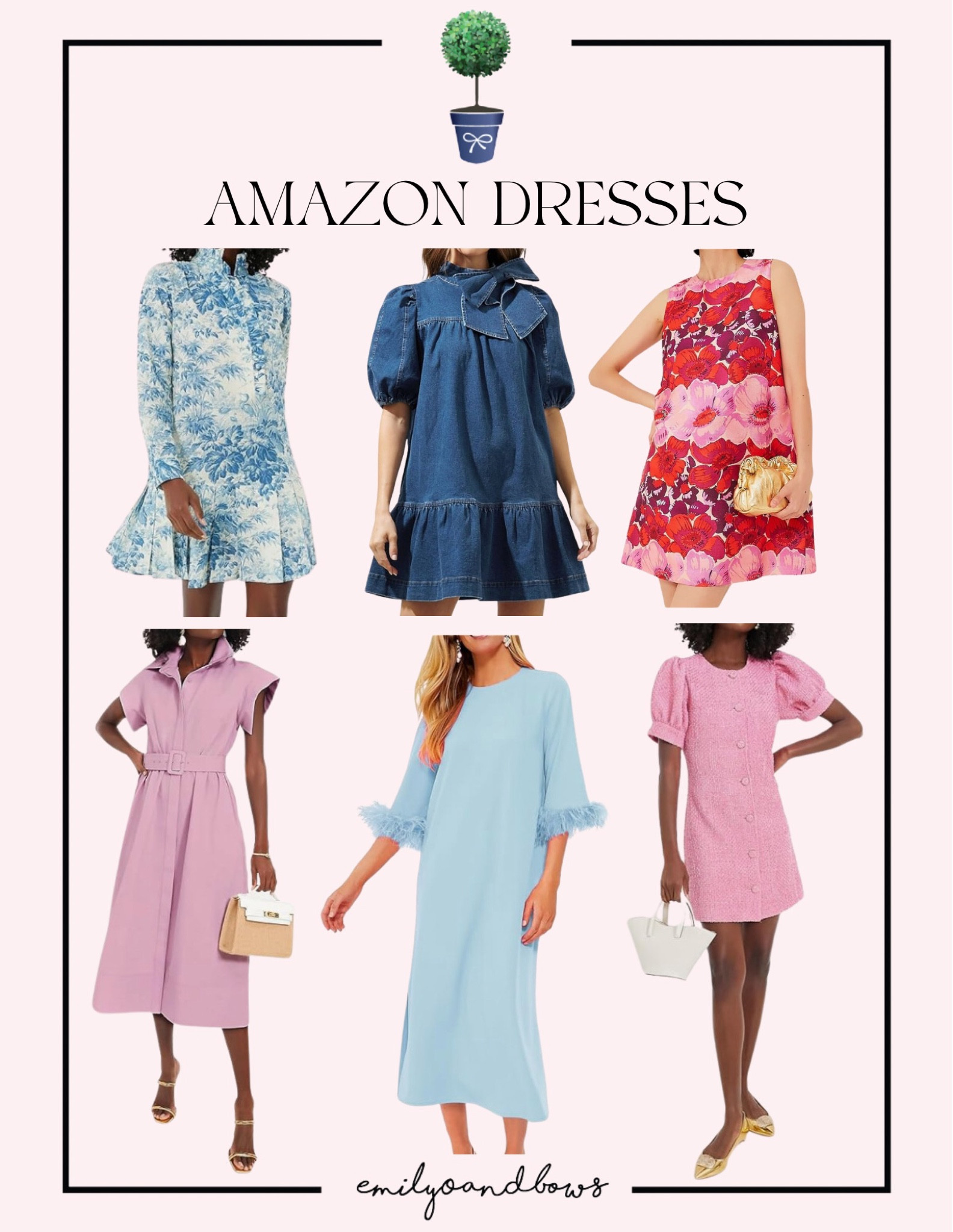 Some favorite Amazon dresses I’ve rounded up!