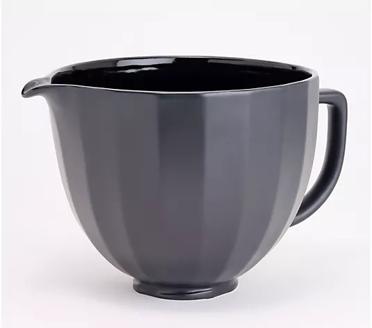 KitchenAid 5-qt Decorative Ceramic Stand Mixer Bowl - QVC.com | QVC