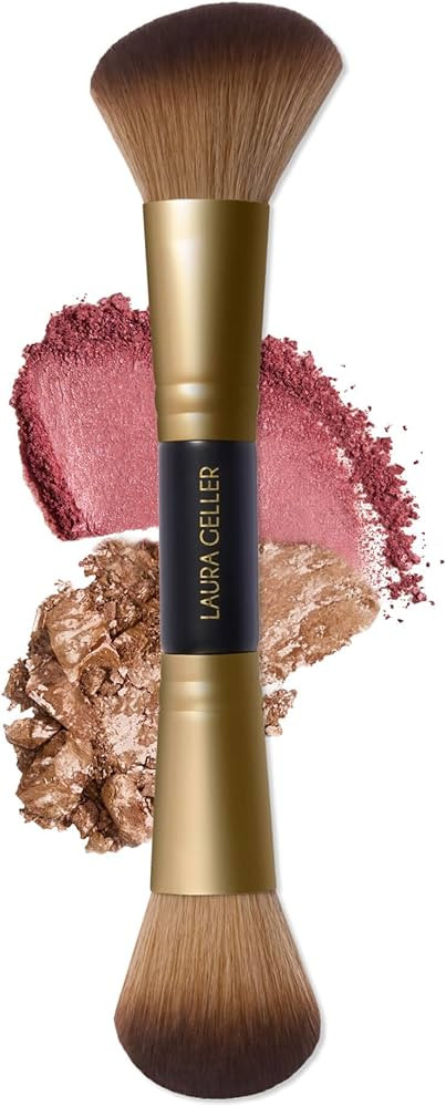LAURA GELLER NEW YORK Cosmetic Professional Makeup Brushes - Cruelty-Free - 09 Dual-Ended Blush a... | Amazon (US)