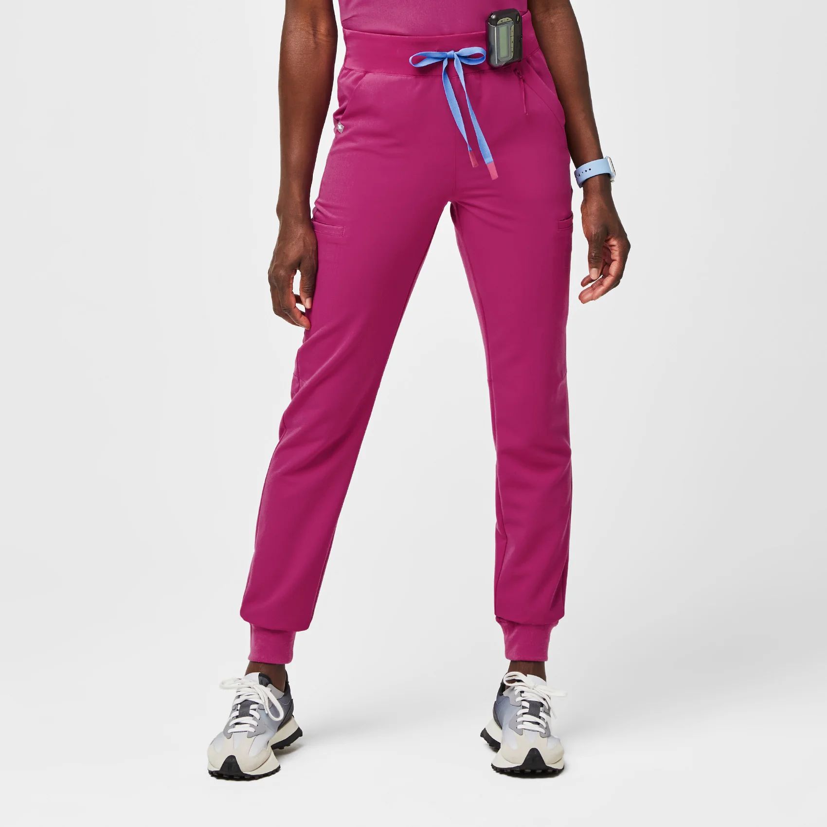 Women’s Clara Jogger Scrub Pants - Raspberry Sorbet · FIGS | FIGS