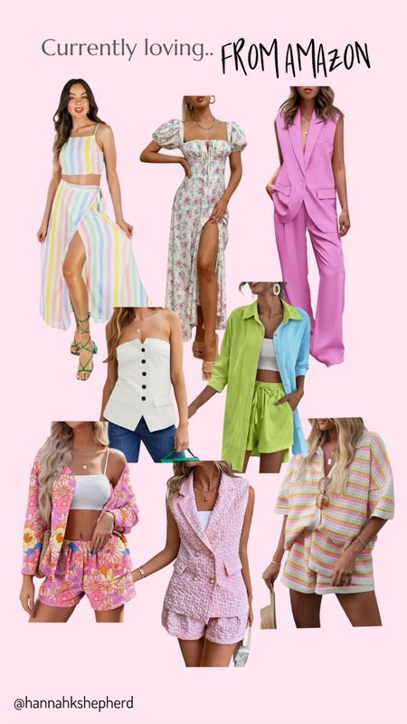 Amazon fashion. Amazon finds. Amazon style. Amazon dress. Blazer set. Vacation style from Amazon. Summer outfits affordable. 

#LTKfindsunder50 #LTKtravel #LTKstyletip