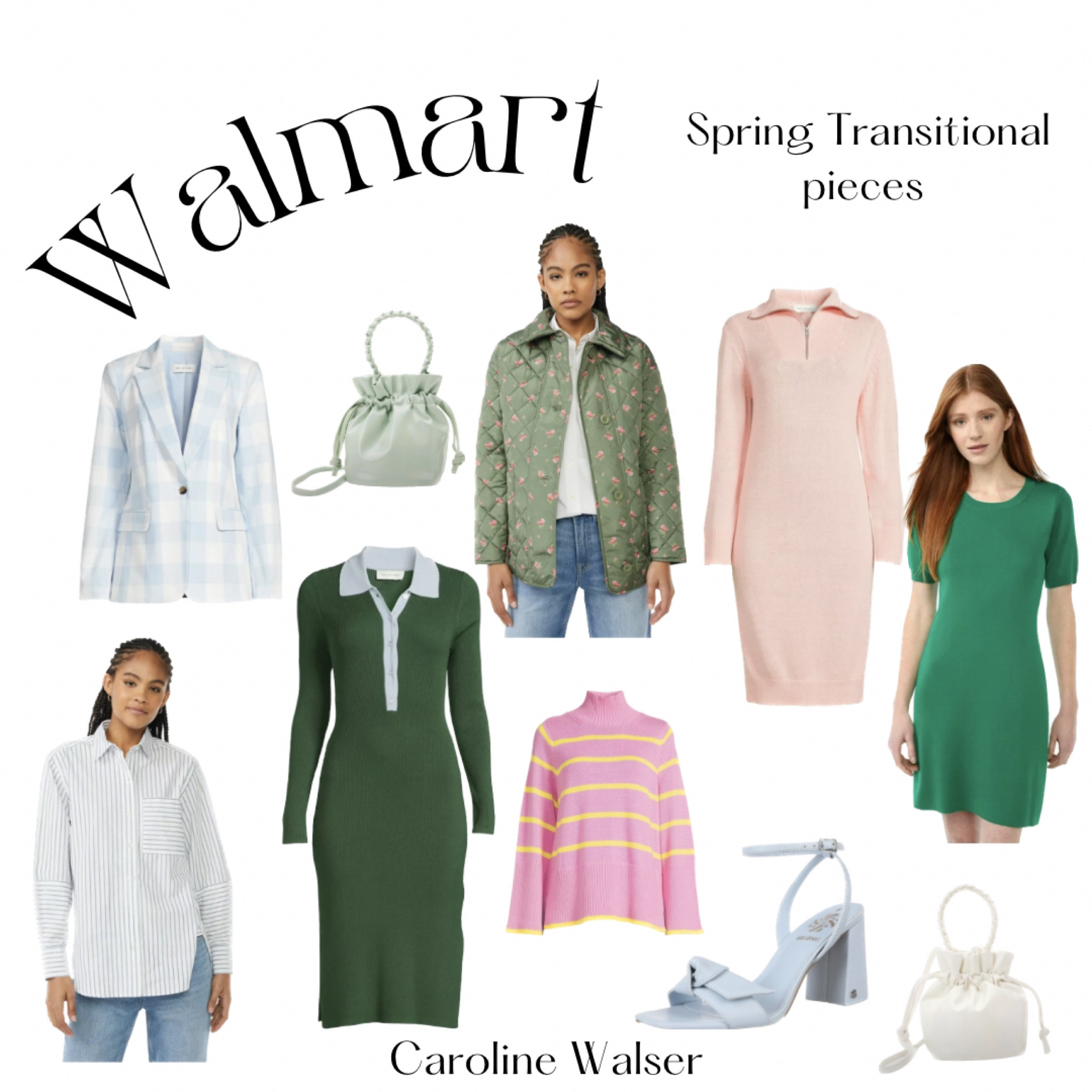 Walmart- Spring Transitional pieces at a great price! 

Best thing about Walmart is always the price!! I am loving these shades of green, light blue and pink for spring! 

#Spring #SpringSweaters #Jackets #SpringJackets #work #workWear #pink #LightBlue #Walmart #WalmartFinds #SpringBlazer 

#LTKSeasonal #LTKunder50 #LTKworkwear