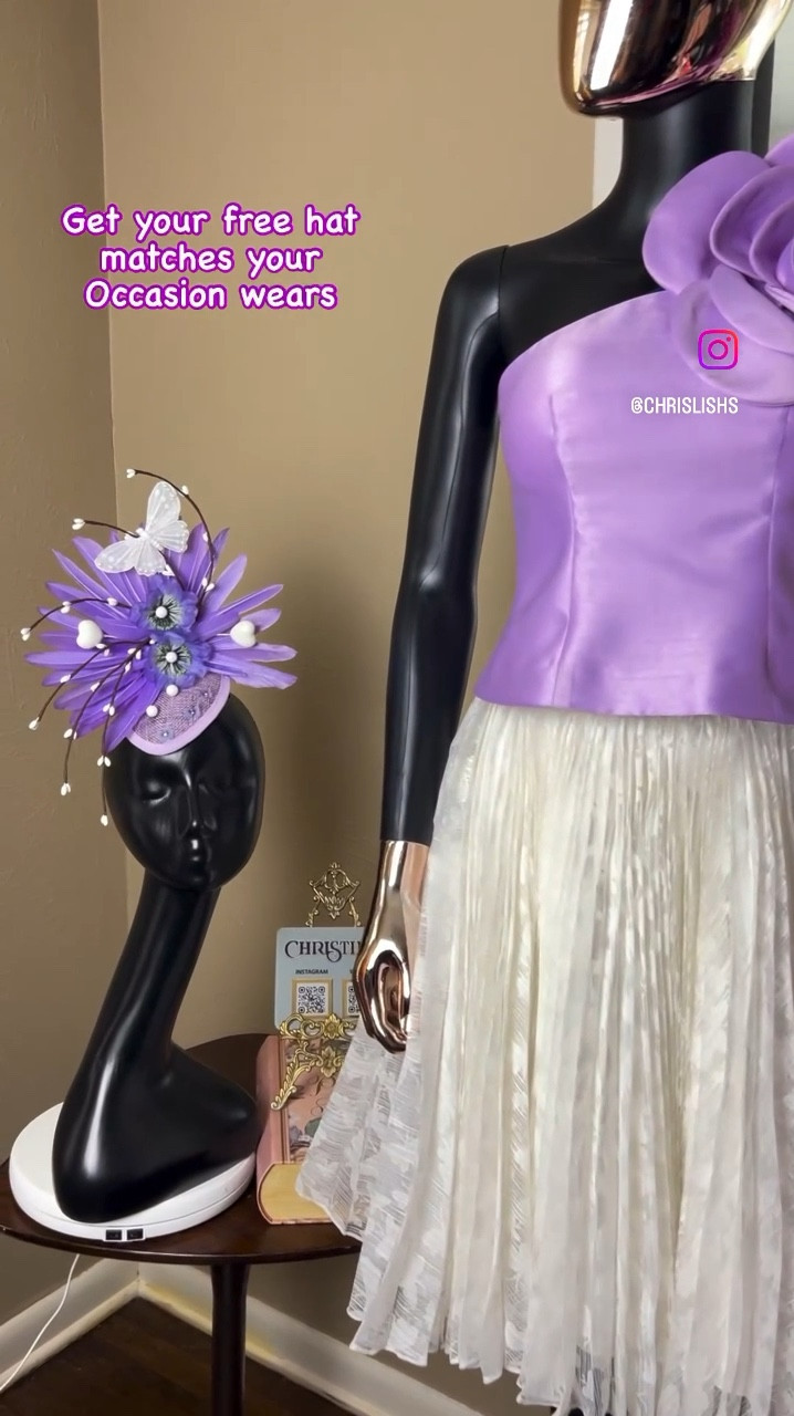 👒👗 A free matching headpiece comes with your Occasion Wear order! Choose your outfits and headpiece styles—I’ll 
ensure they match perfectly for you!

👉 LTK shop available to check out and ready LTK’ creators tags!

#LTKSummerSales #LTKWedding #LTKParties