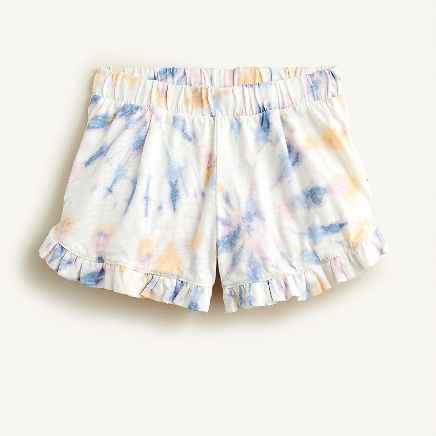 Girls' printed ruffle pull-on short in knitItem BG174 
 
 
 
 
 There are no reviews for this pro... | J.Crew US