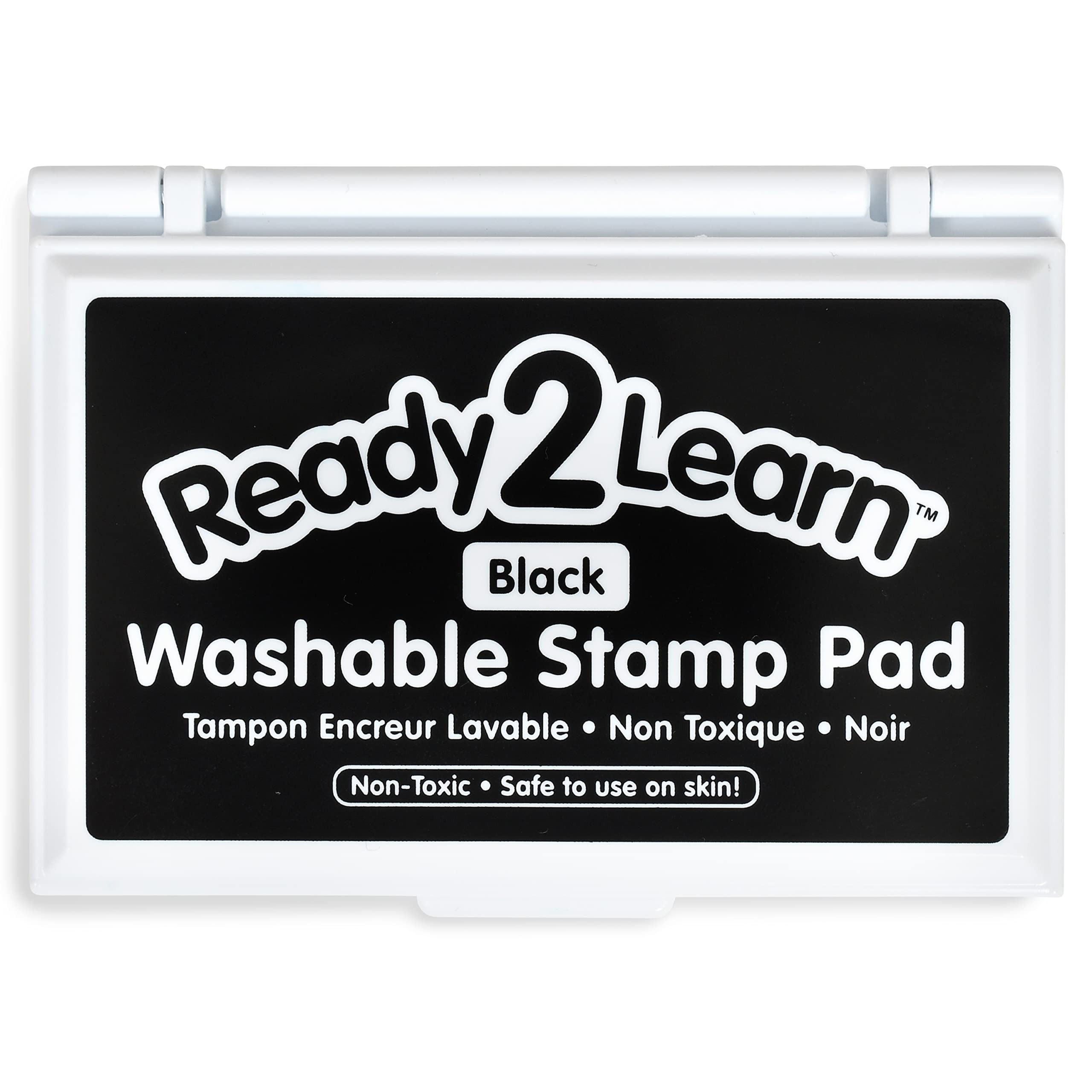 READY 2 LEARN Washable Stamp Pad | Black | Non-Toxic | Fade Resistant | Kid's Arts and Crafts Sup... | Amazon (US)