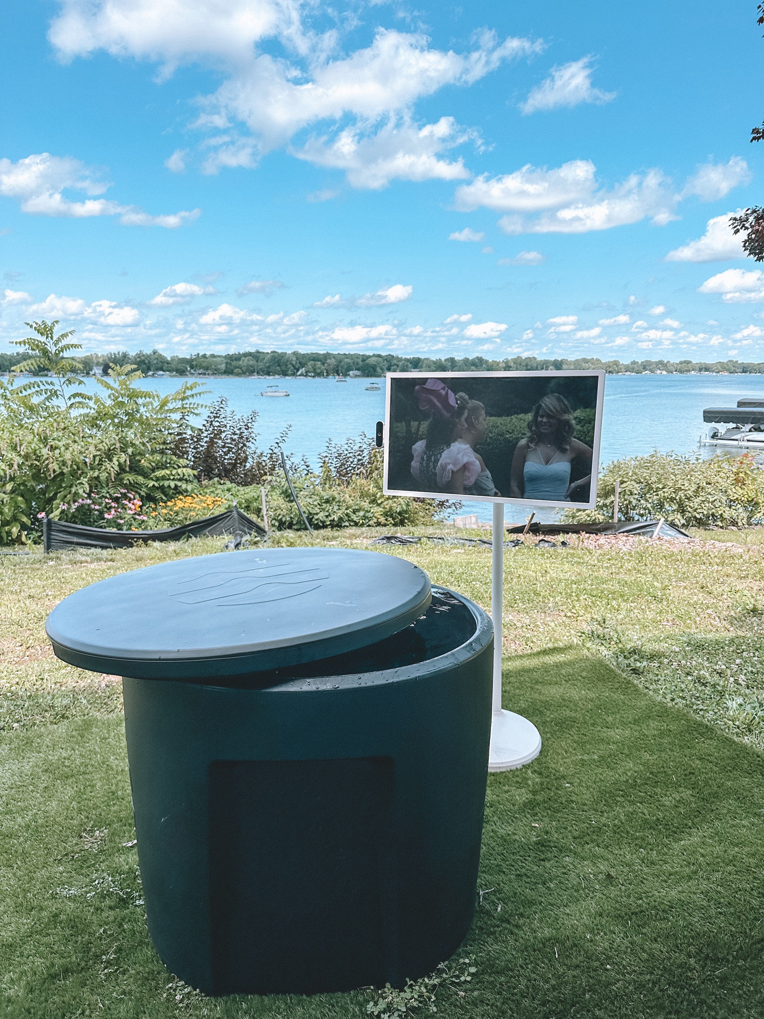 I’ve barrel & portable LG tv 🙌🤌❤️ #amazon #amazonprime 