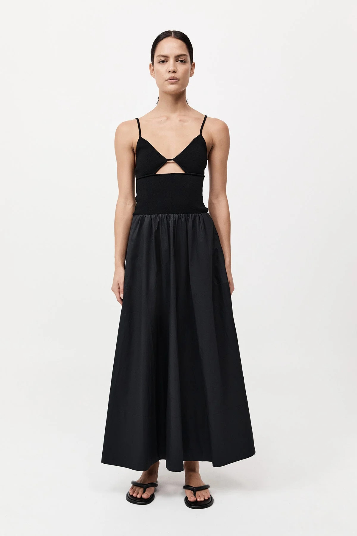 Knit Cami Dress - Black | St. Agni (US, UK, EU)