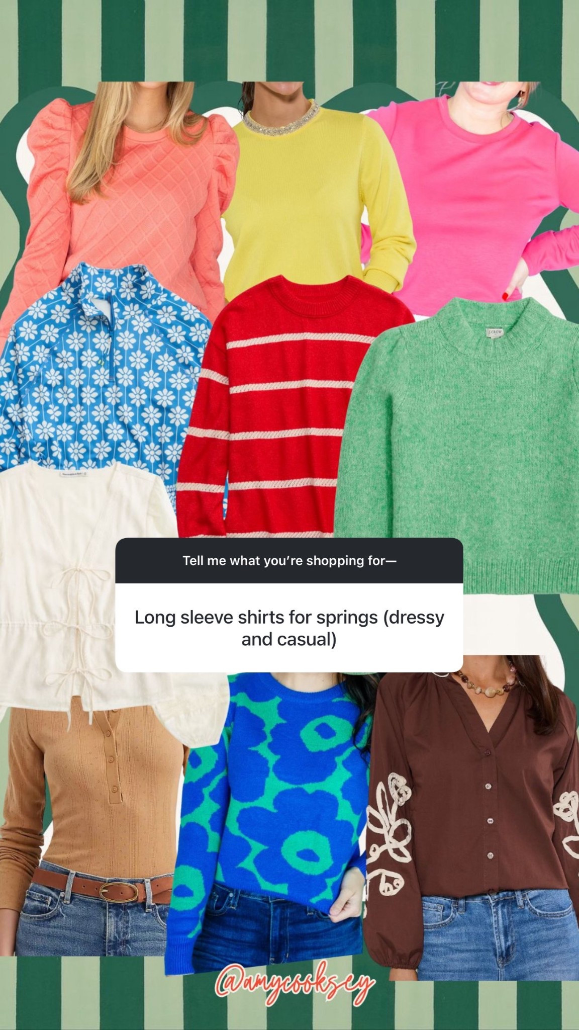 By Request: #hocspring long sleeve tops 

#bluespring #paintboxspring #vibrantsweater #printedsweater 

#LTKSeasonal #LTKCyberWeek #LTKSaleAlert