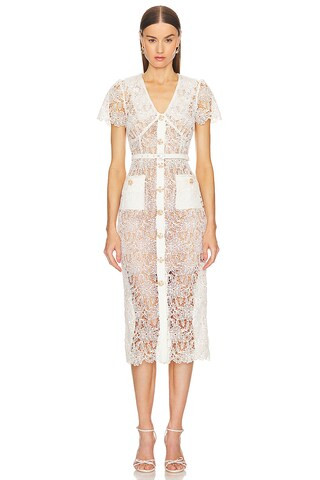 Lace Midi Dress
                    
                    self-portrait | Revolve Clothing (Global)