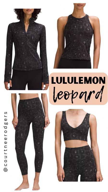 Lululemon New Arrivals ( LOVE the leopard) 🐆🩷

Lululemon, New Arrivals, Activewear, Athleisure, leopard 

#LTKFitness #LTKFindsUnder100 #LTKSeasonal
