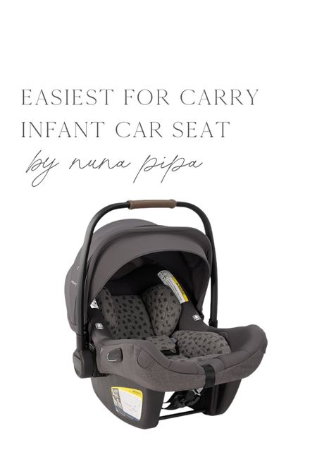 The lightest and easiest to carry infant car seat. 

#LTKbaby #LTKbump #LTKfamily