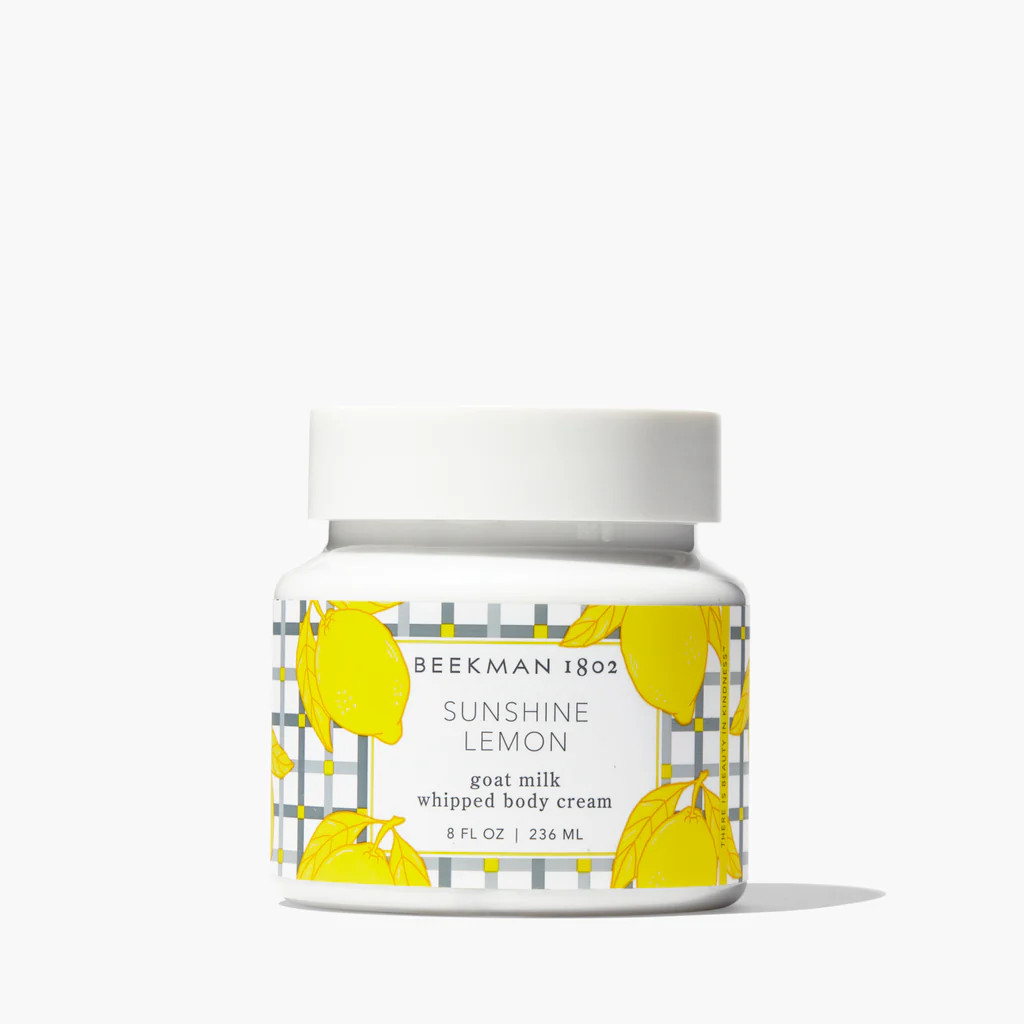Sunshine Lemon Whipped Body Cream | Beekman 1802