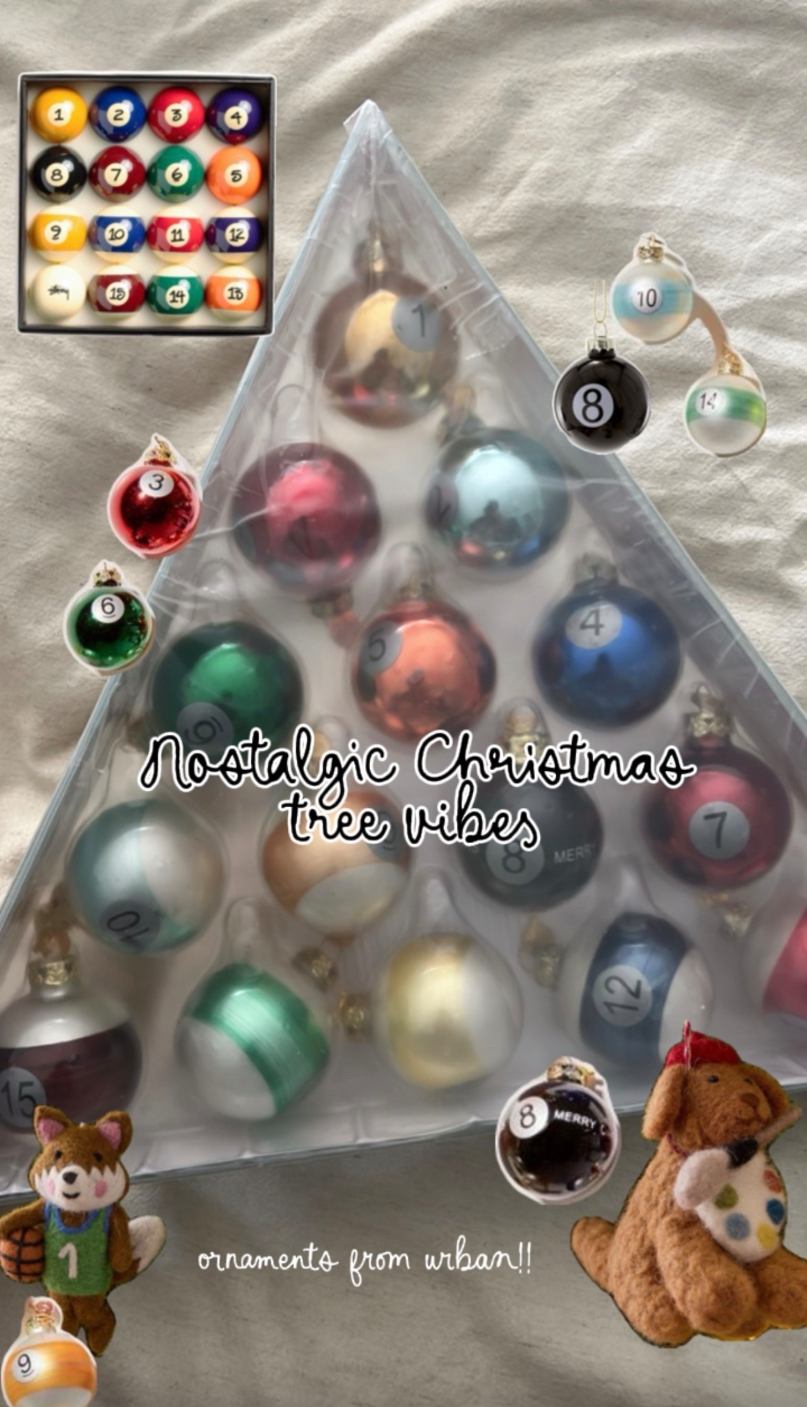 christmas ornaments 🎄🎅🏿
