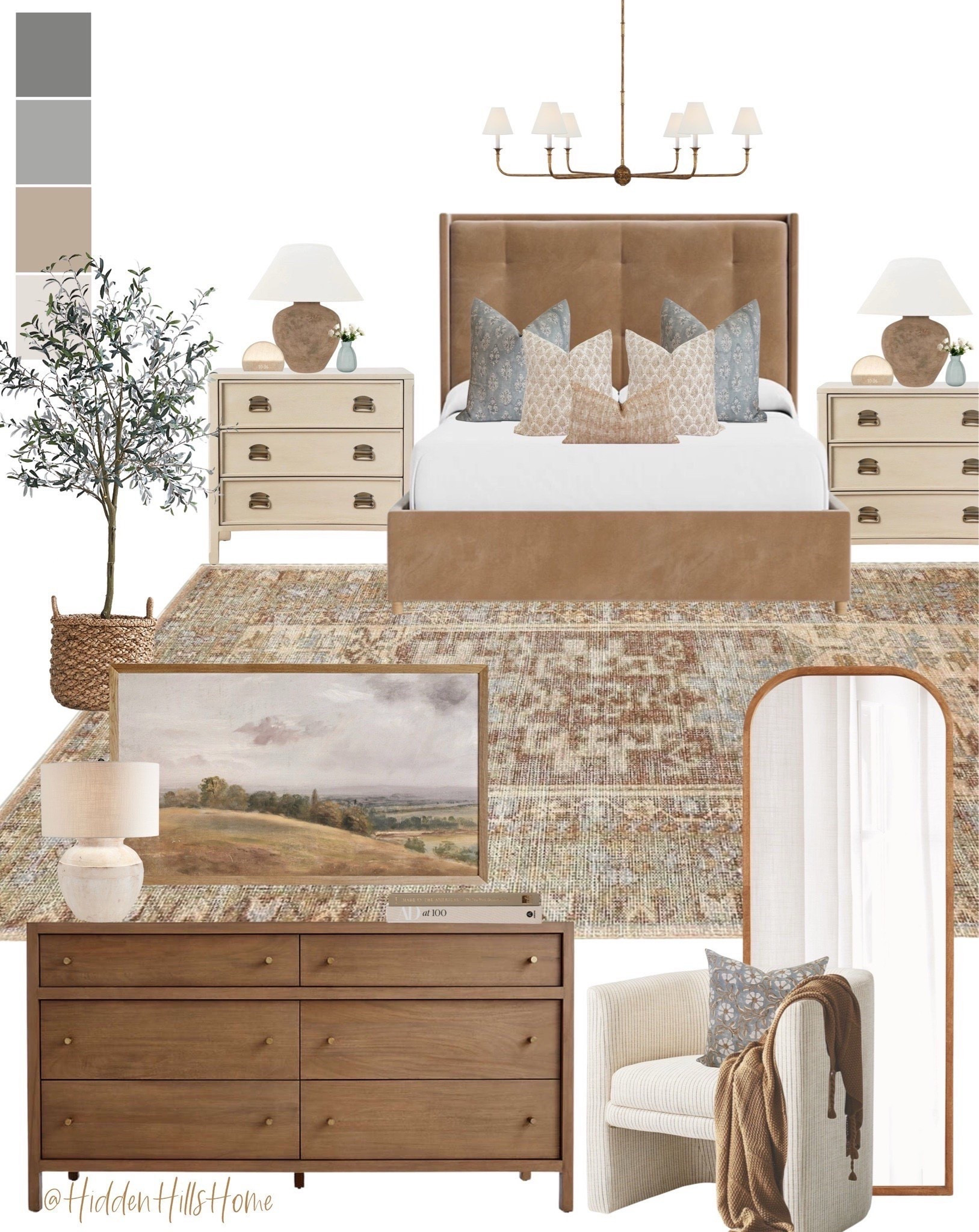 Modern classic bedroom mood board, bedroom design inspiration, master bedroom refresh, bedroom decor, modern transitional bedroom mood board #bedroom

#LTKHome #LTKSaleAlert #LTKSeasonal
